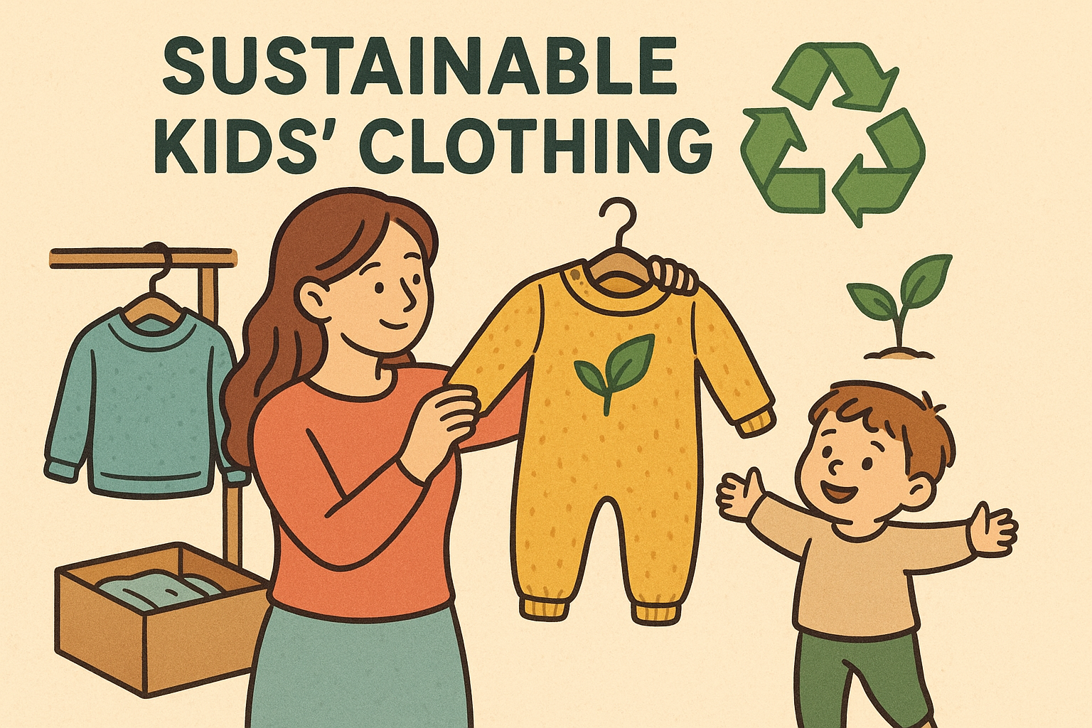 How Sustainable Clothing Grows With Your Child 🌱