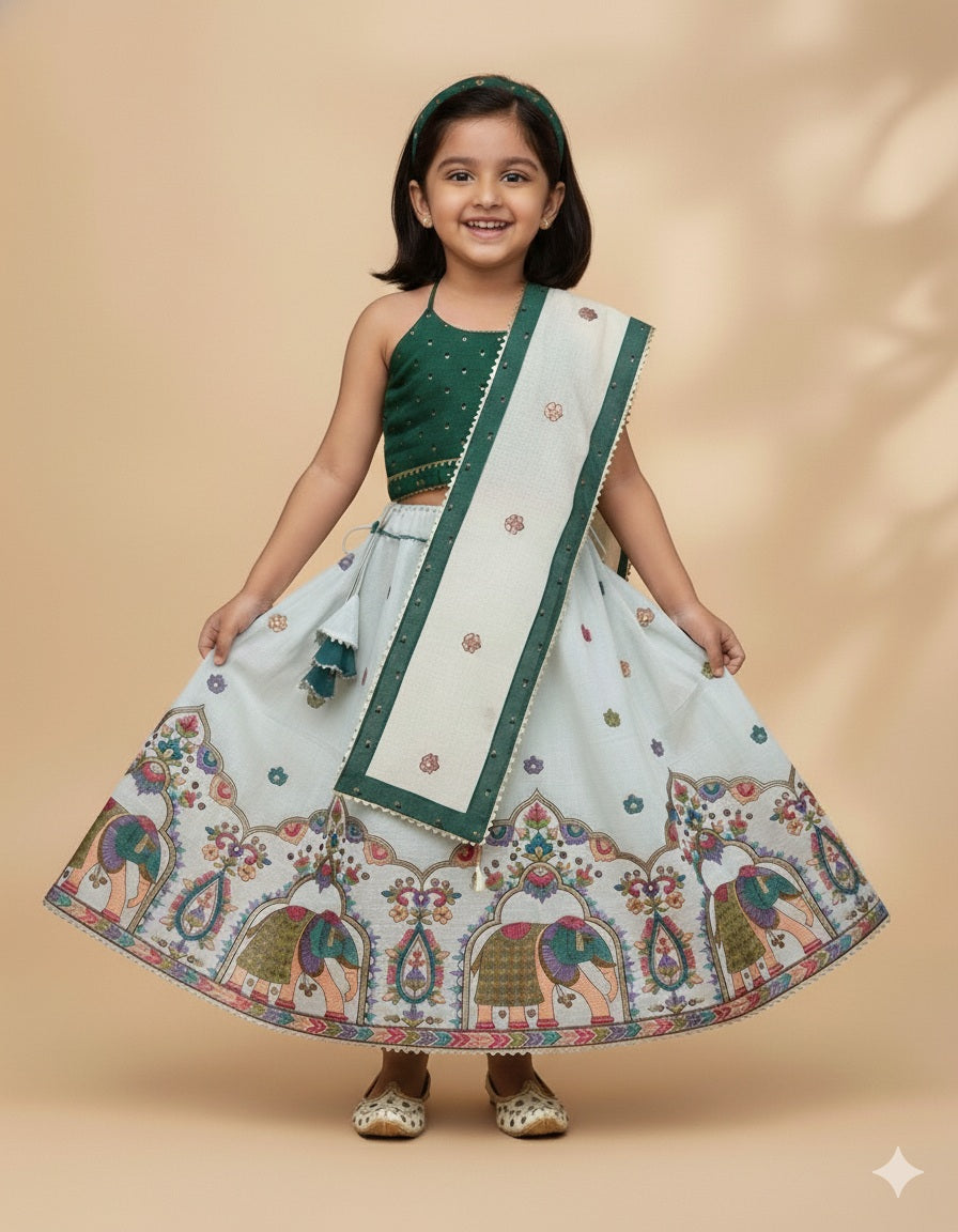 Folk Tale Lehenga Set