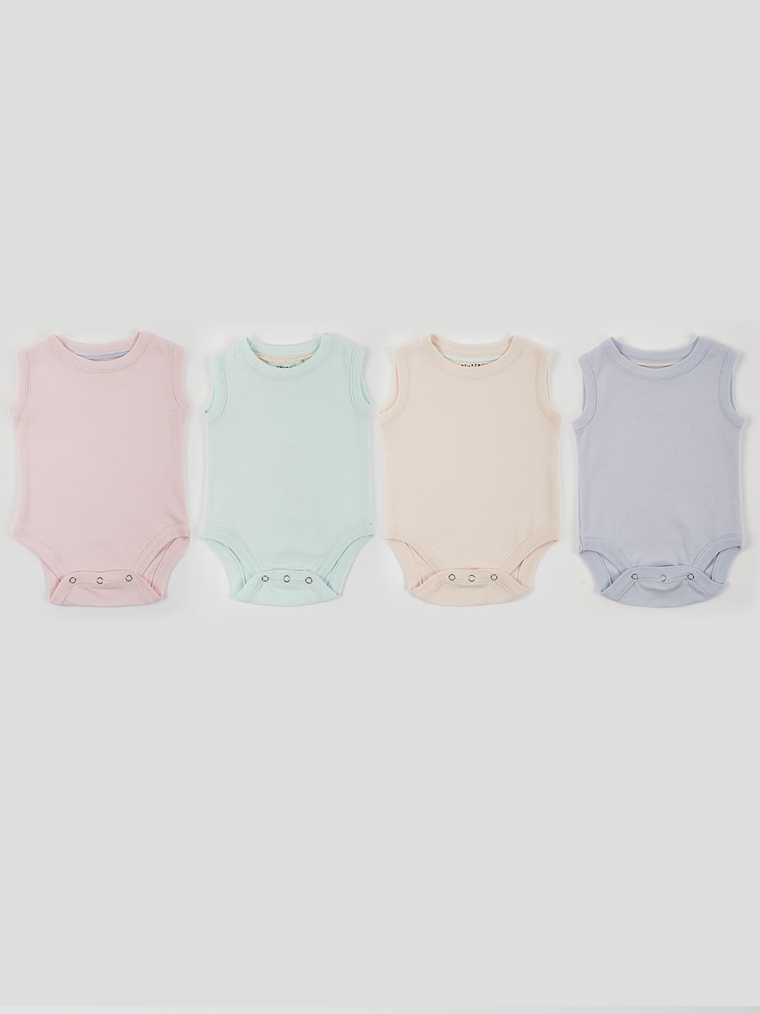 Summer Baby Knit Vest Set Of 4