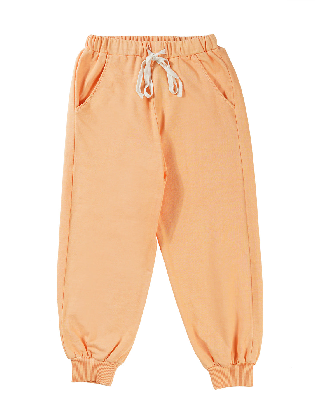 Unisex Terry Jogger - Pumpkin Orange