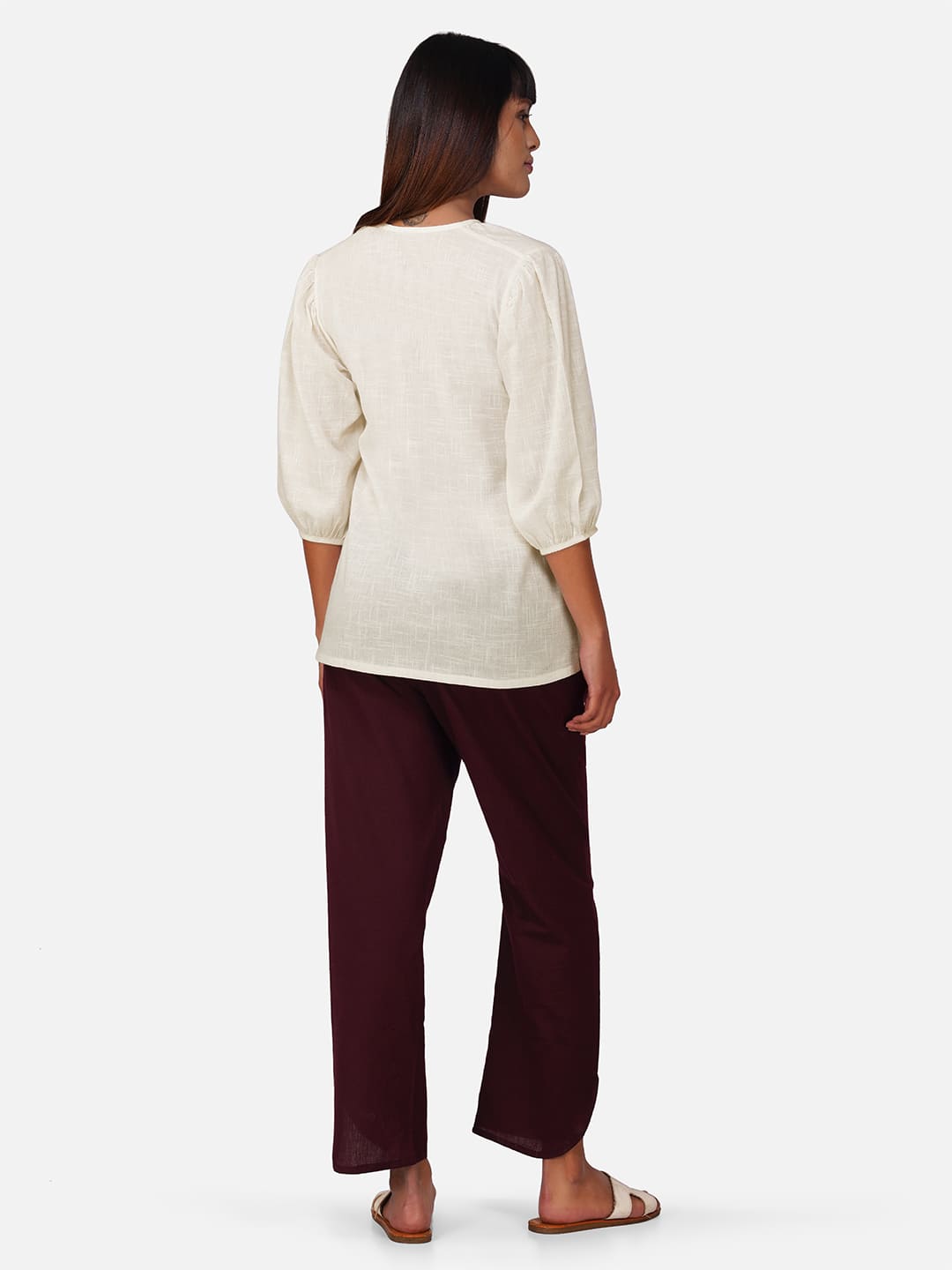 Casual Solid Co-ord Set for Women