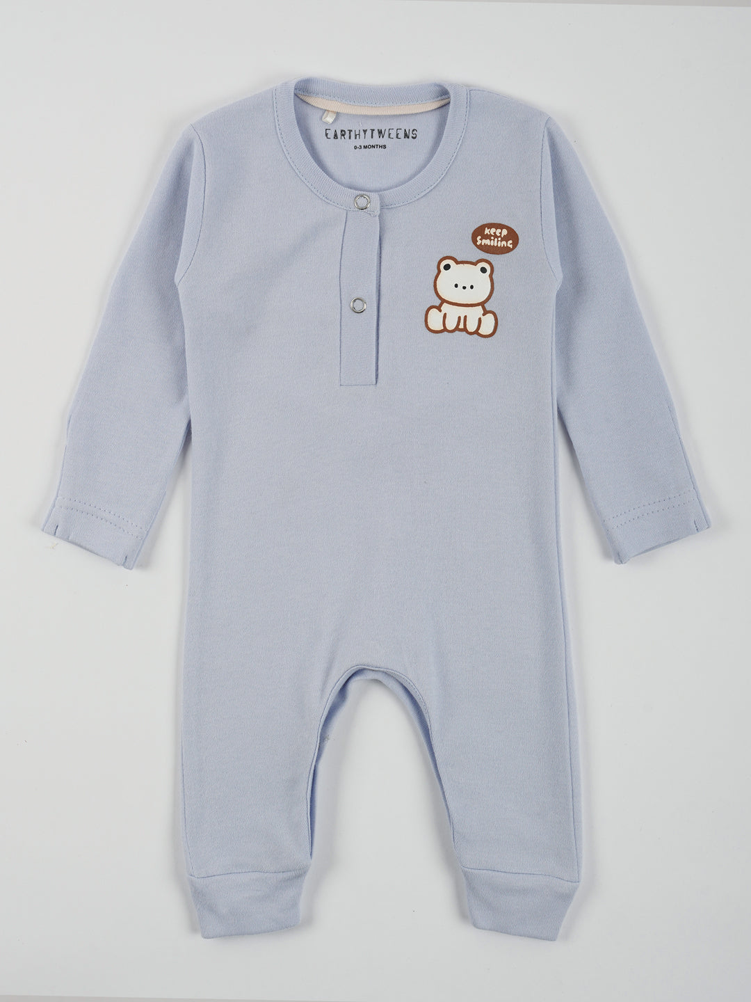 Heather Cotton Jersey Jumpsuit