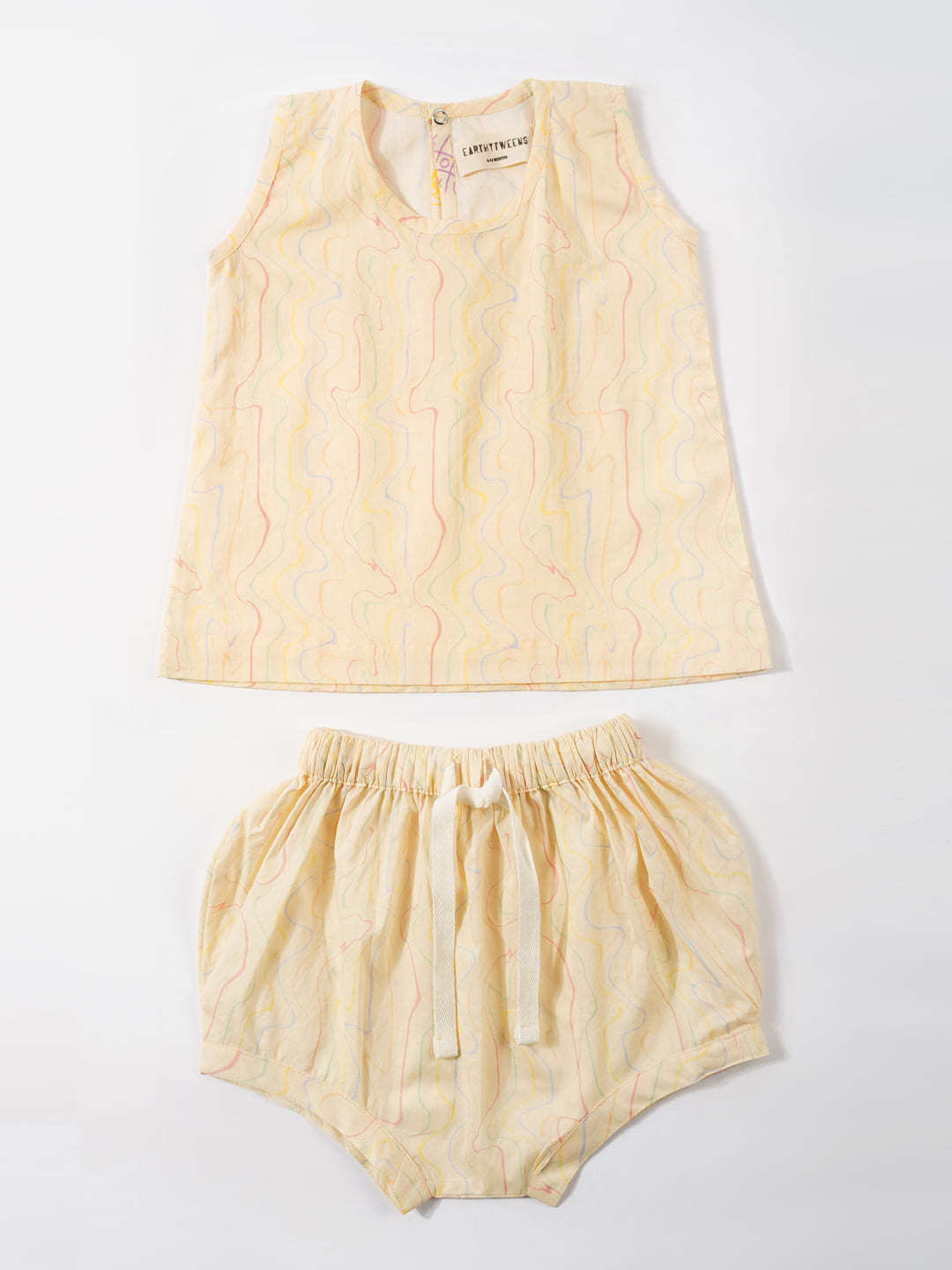 Summery Rainbow Bloomer Set