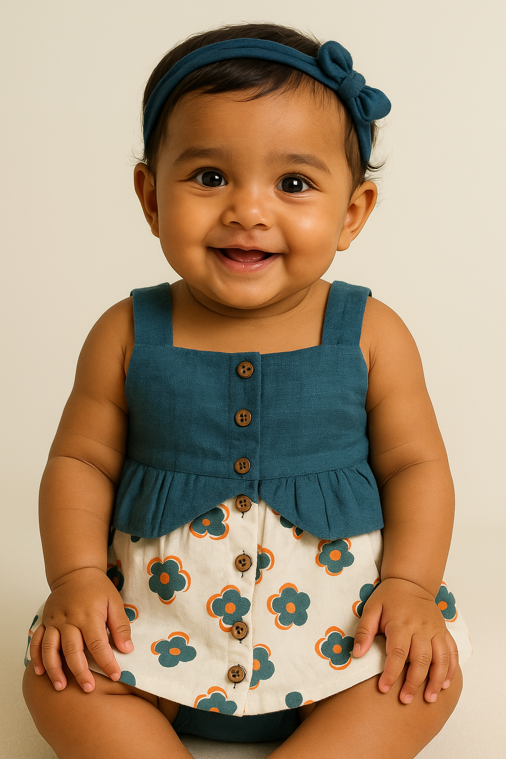 Blooming Night Floral Frock