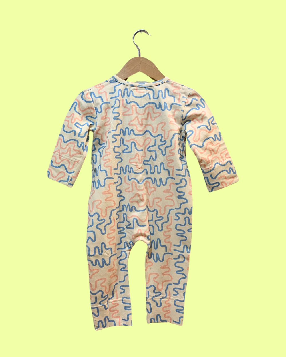 100% Cotton Printed Sleepsuit & Yellow Baby Set for Babies - 2 Piece Set