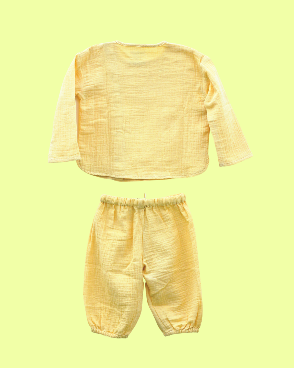 100% Cotton Onesies & Yellow Baby Set for Babies - 3 Piece Set