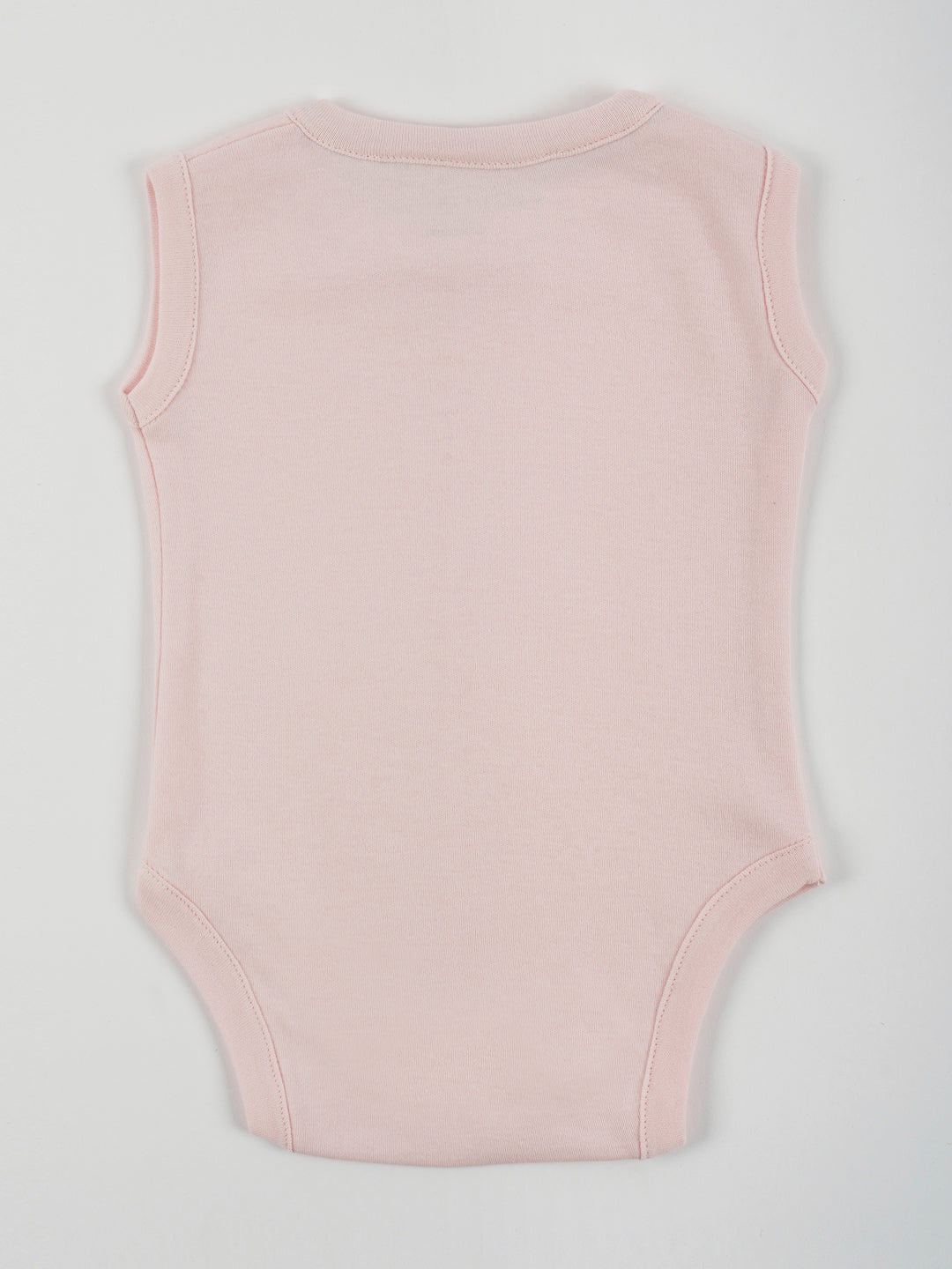 Pastel Pink Cotton Jersey Vest