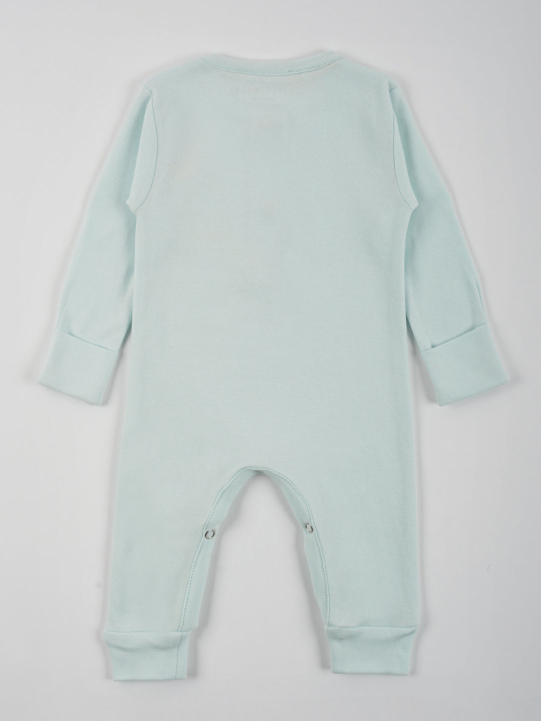 Pastel Green Cotton Jersey Jumpsuit