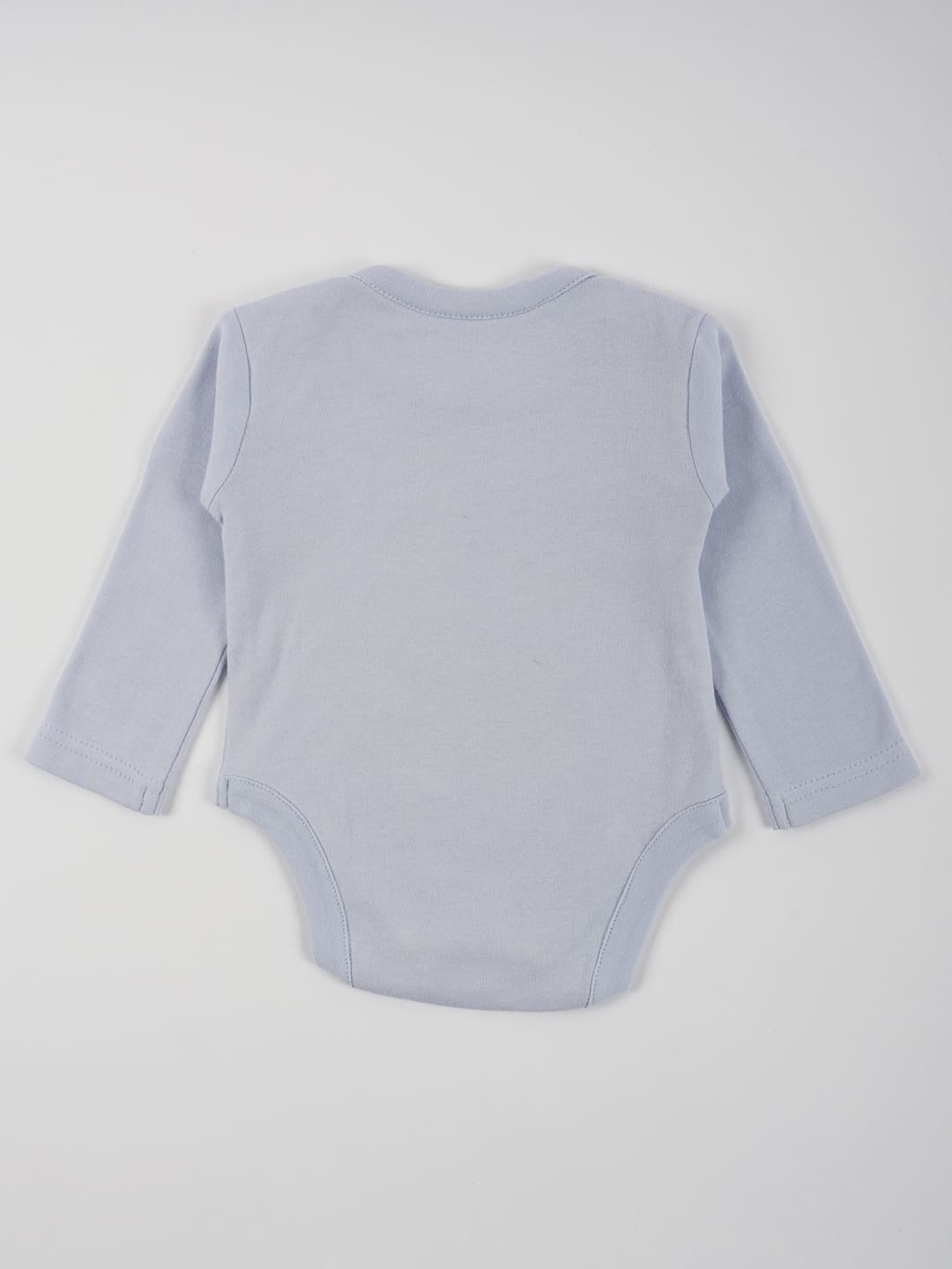 Heather Colored Cotton Jersey Full Sleeves Onesie