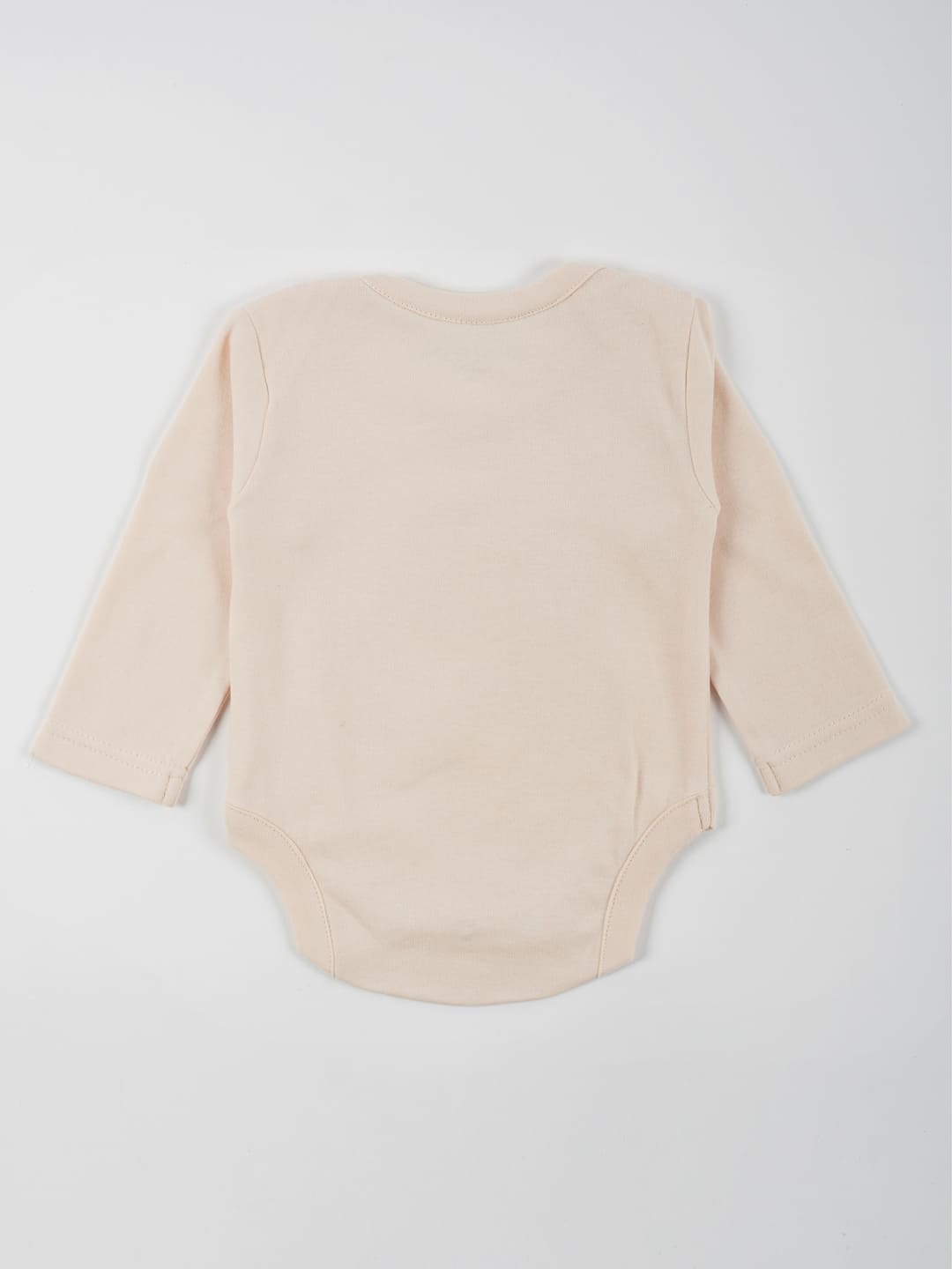 Parchment Cotton Jersey Envelope Neckline Onesie