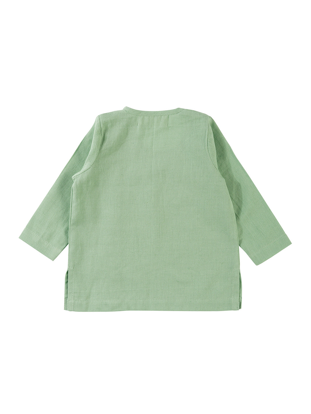 Peacock Pista Green Baby Dhoti Kurta Set