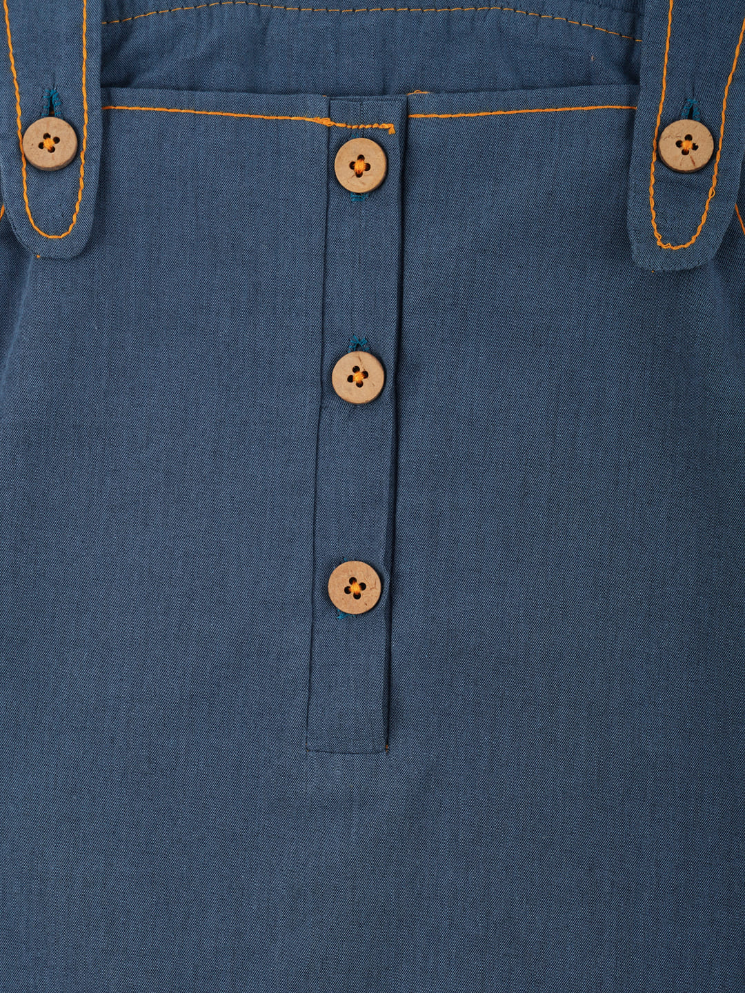 Soft Summer Woven Chambray Dungrees