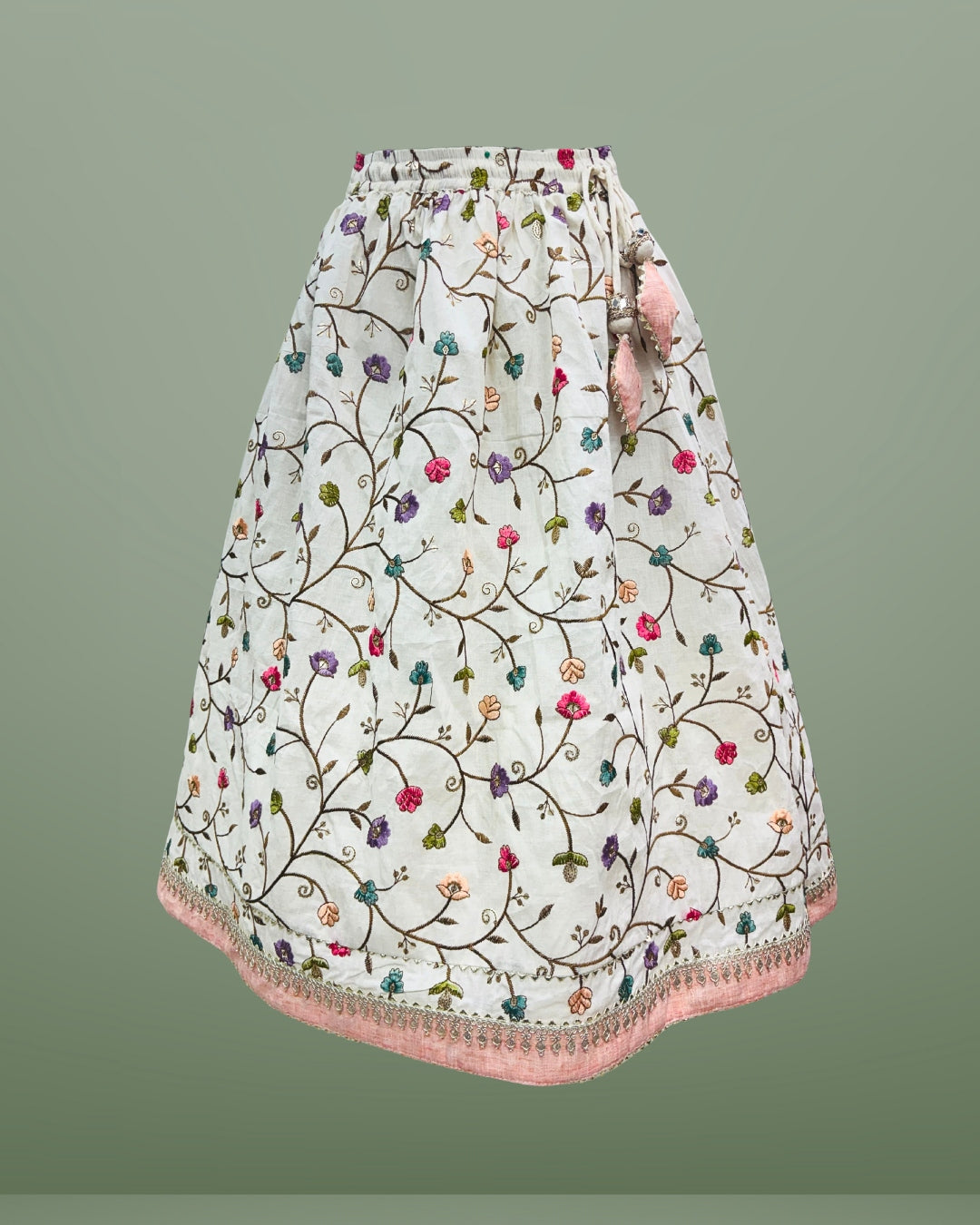 Blush Blossom Lehenga Set