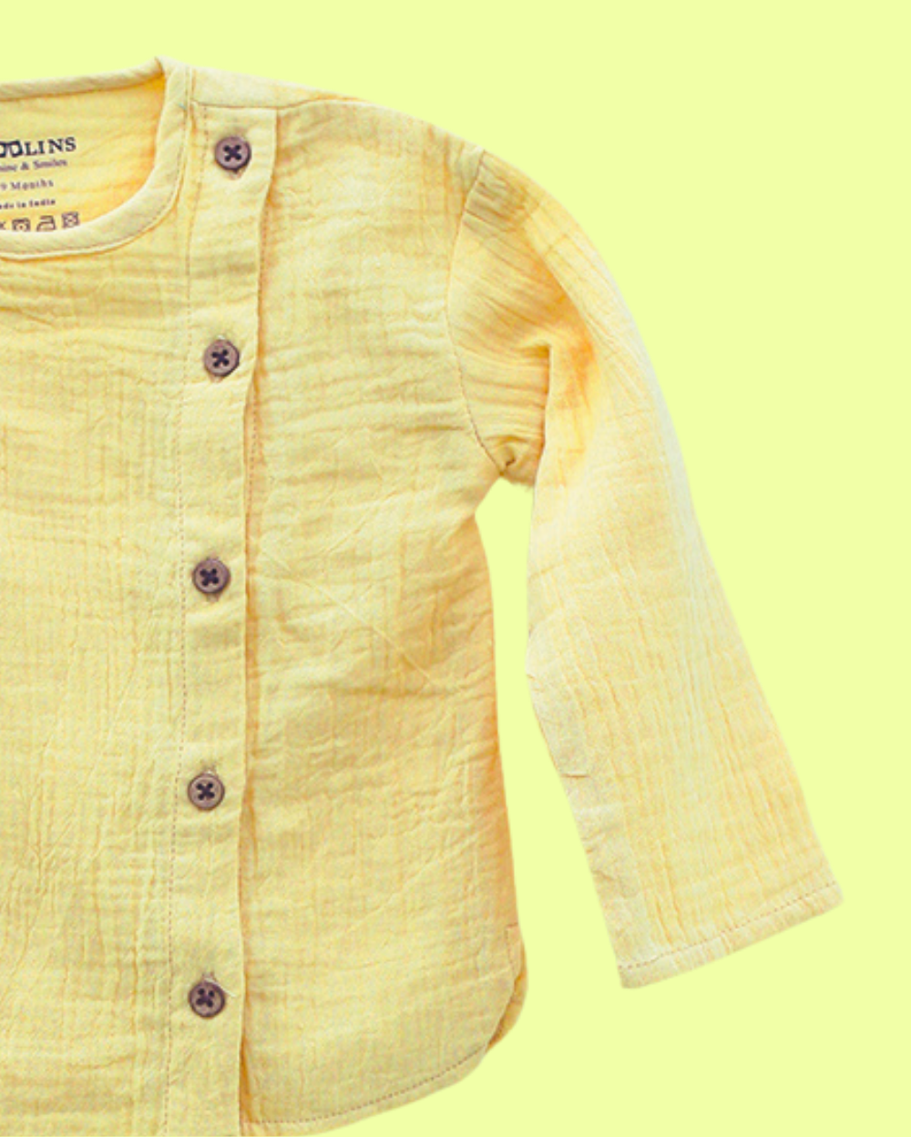 100% Cotton Onesies & Yellow Baby Set for Babies - 3 Piece Set