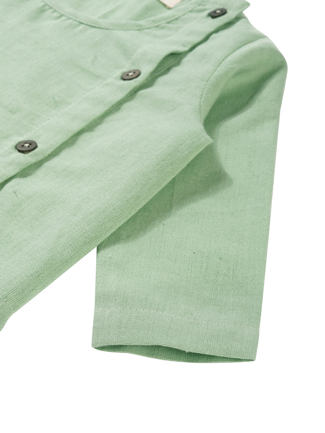 Peacock Pista Green Baby Dhoti Kurta Set