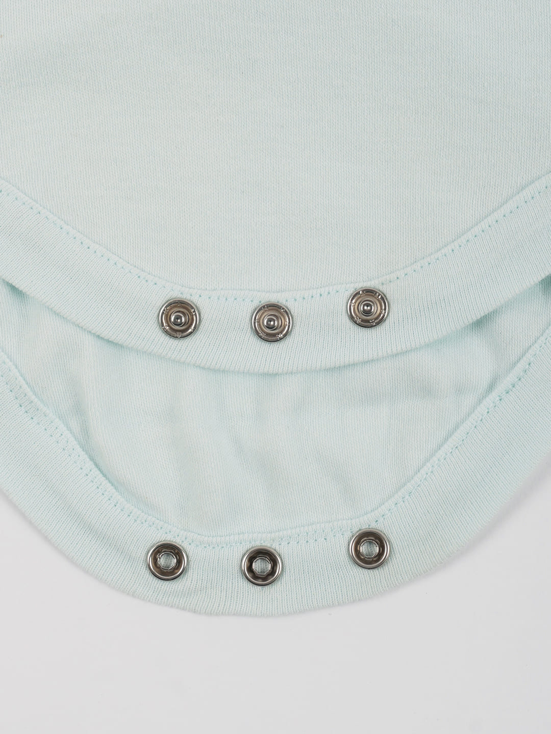 Pastel Green Cotton Jersey Onesie