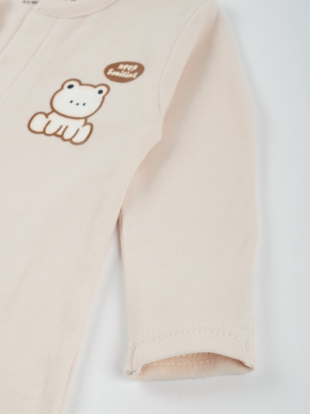Pastel Parchment Cotton Jersey Jumpsuit