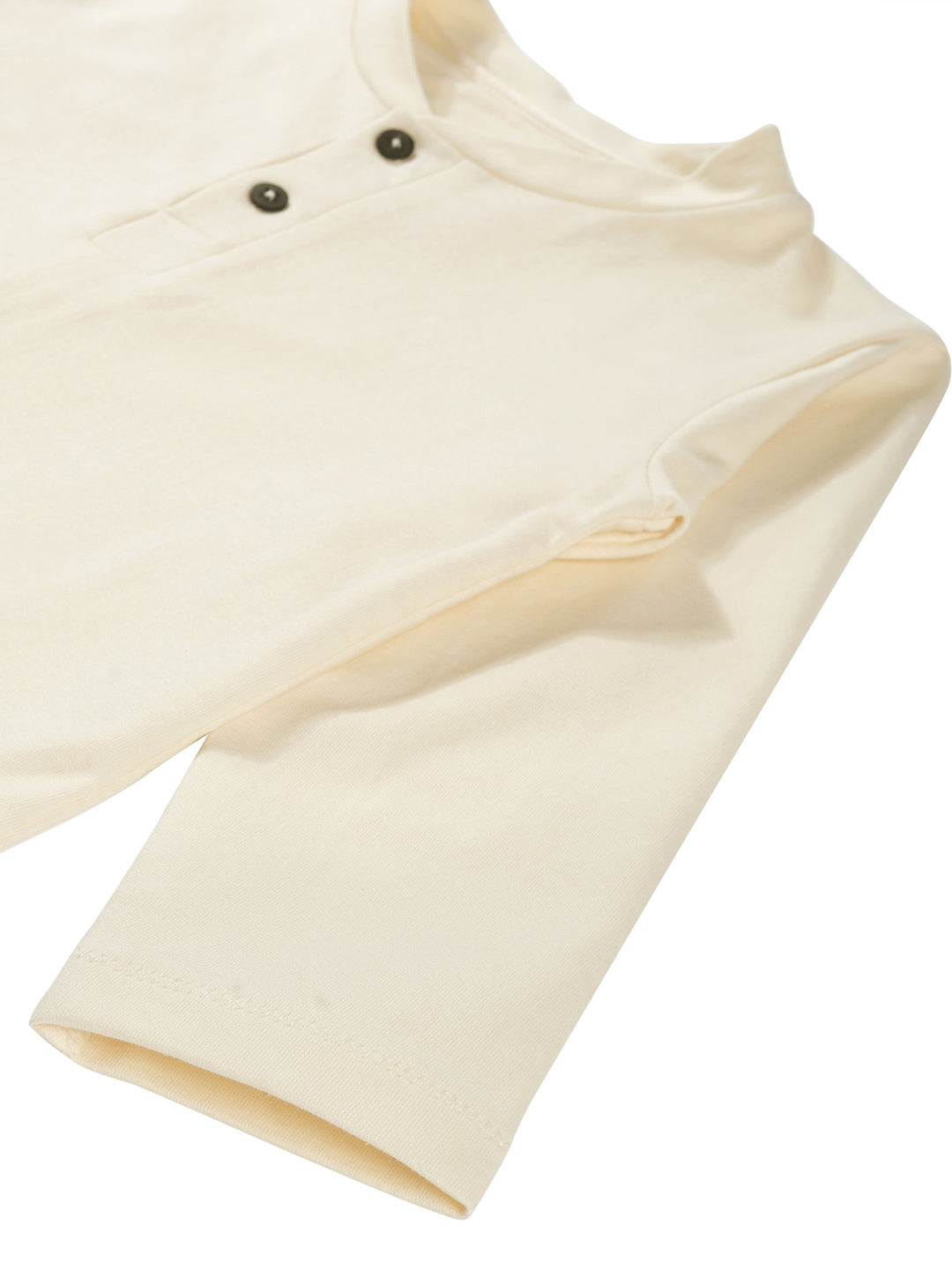 Natural Cotton Unisex Terry Jogger & Sweatshirt Set - Off White