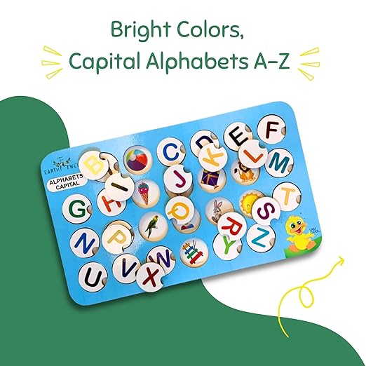 English Alphabets Learning Board