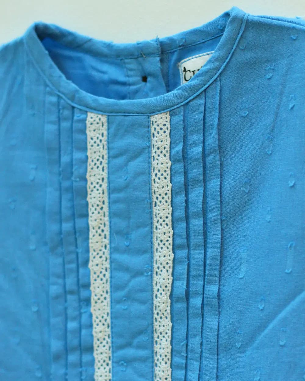 Baby Blue Picnic Frock Eartyhtweens
