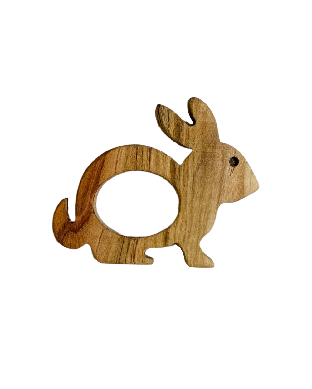 Neem Wood Bunny & Turtle Teethers (Set Of 2) Earthytweens 