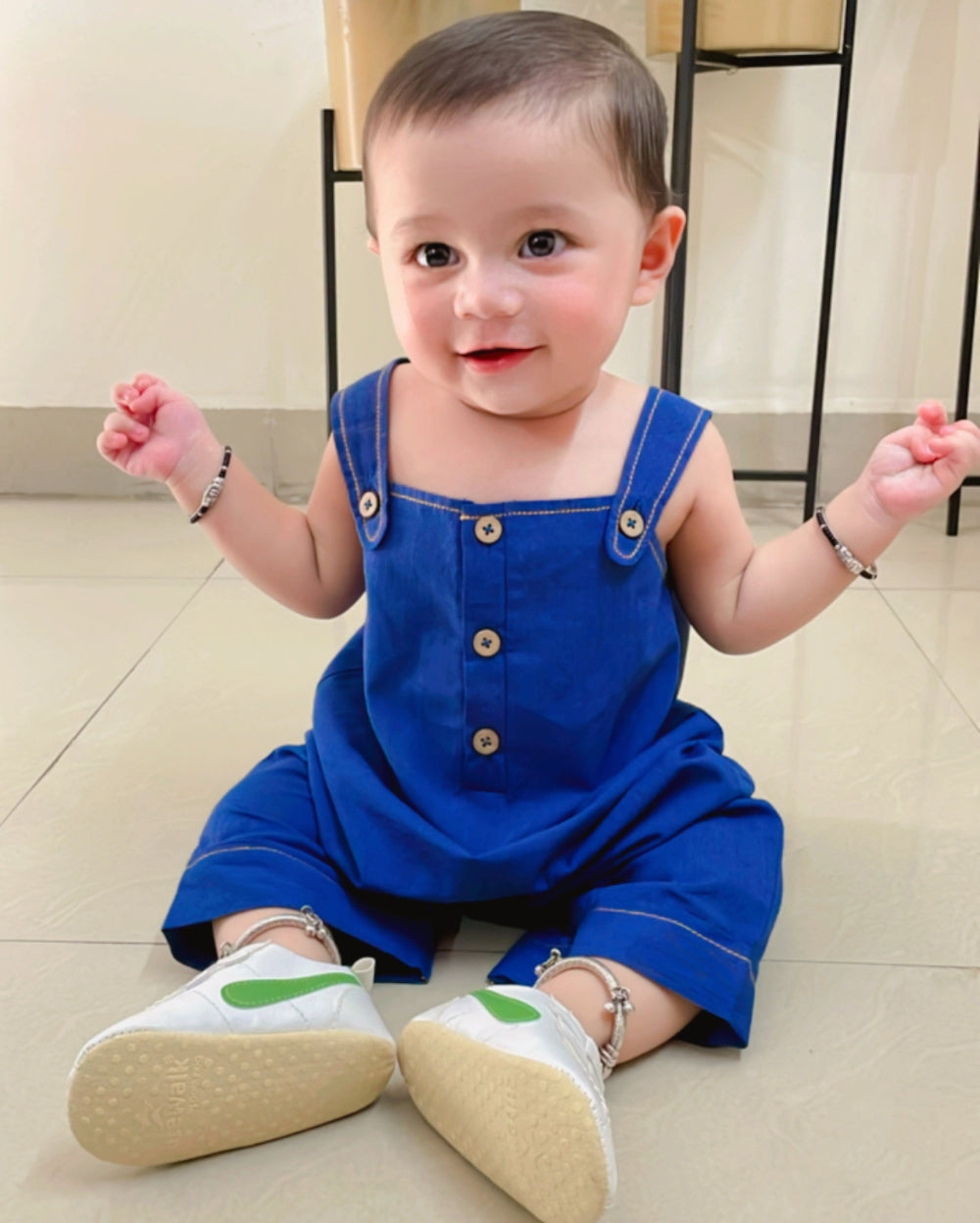 Soft Summer Woven Chambray Dungrees