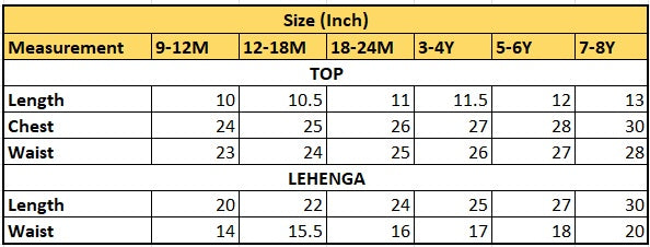 Folk Tale Lehenga Set