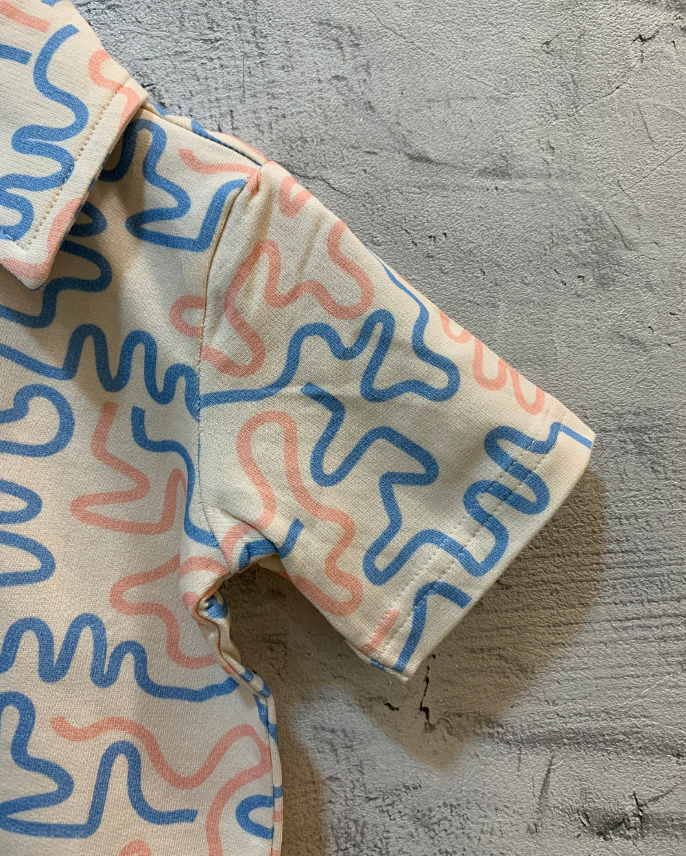 Scribble Scrubble Boy Shirt