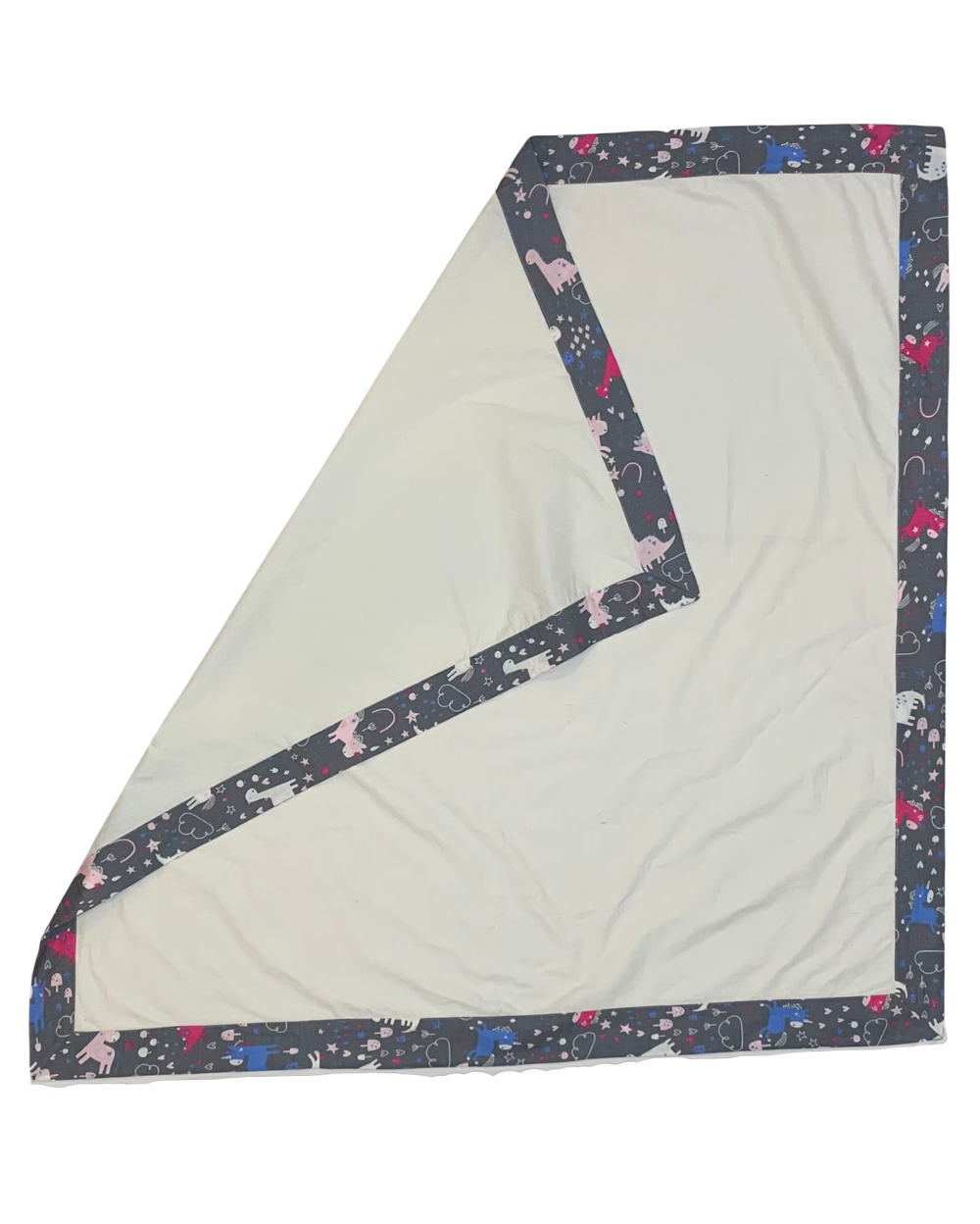 Set of 3 (Green + Polka Dot + Unicorn) | Cotton Baby Swaddles