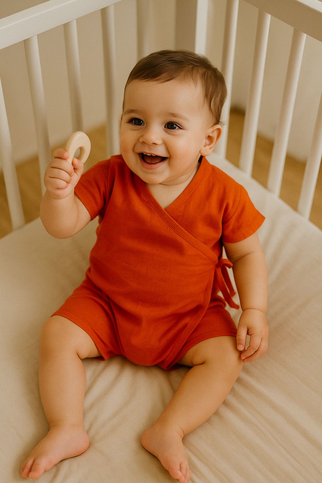 Jump In Pumpkin Baby Onesie