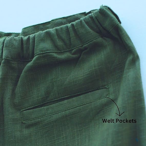 Earthy Green Smart Pants