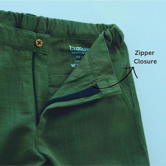 Earthy Green Smart Pants