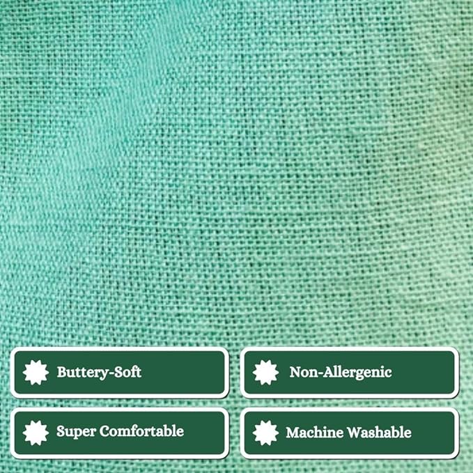 Green Shorts with Drawstrings