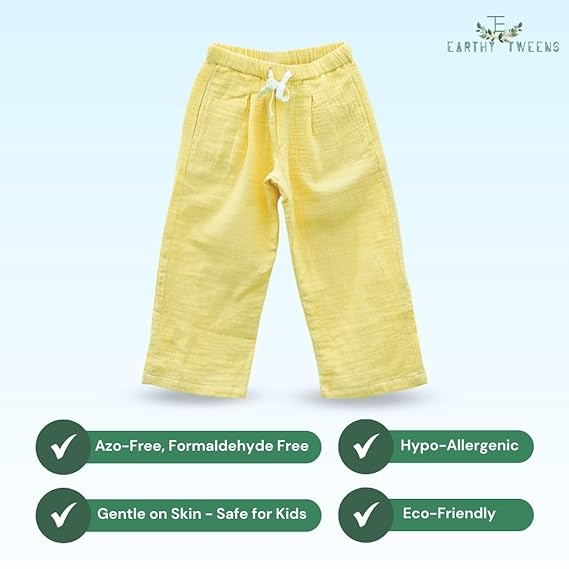 High-Rise Muddy Pants