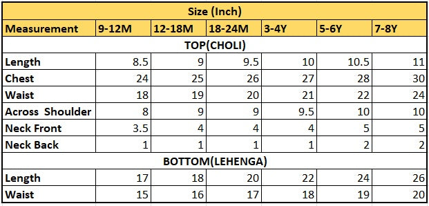 Festive Folk Lehenga Set