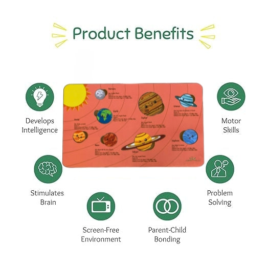 Wooden Solar System Puzzle