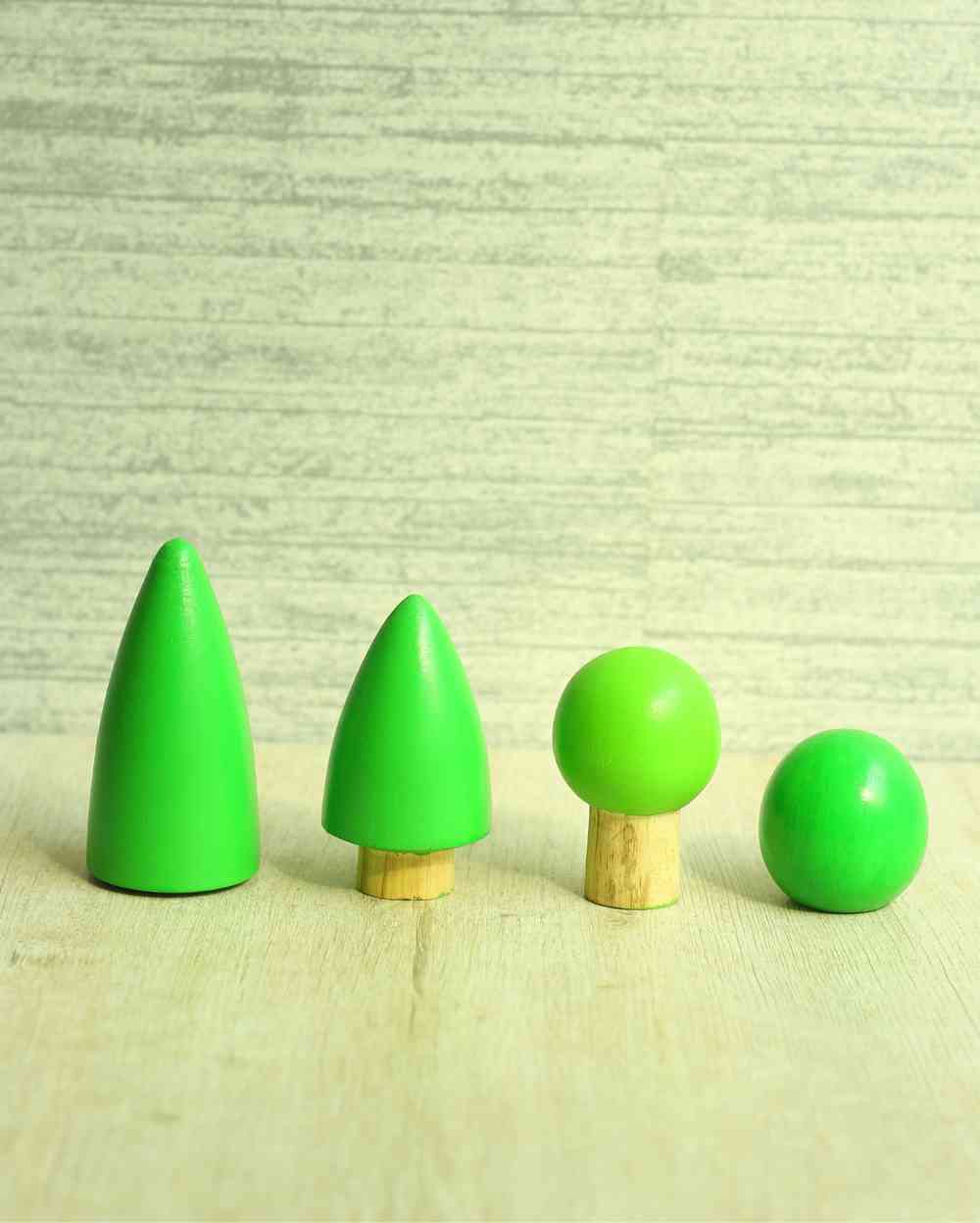 Wooden Tree (Set Of 8) Earthytweens