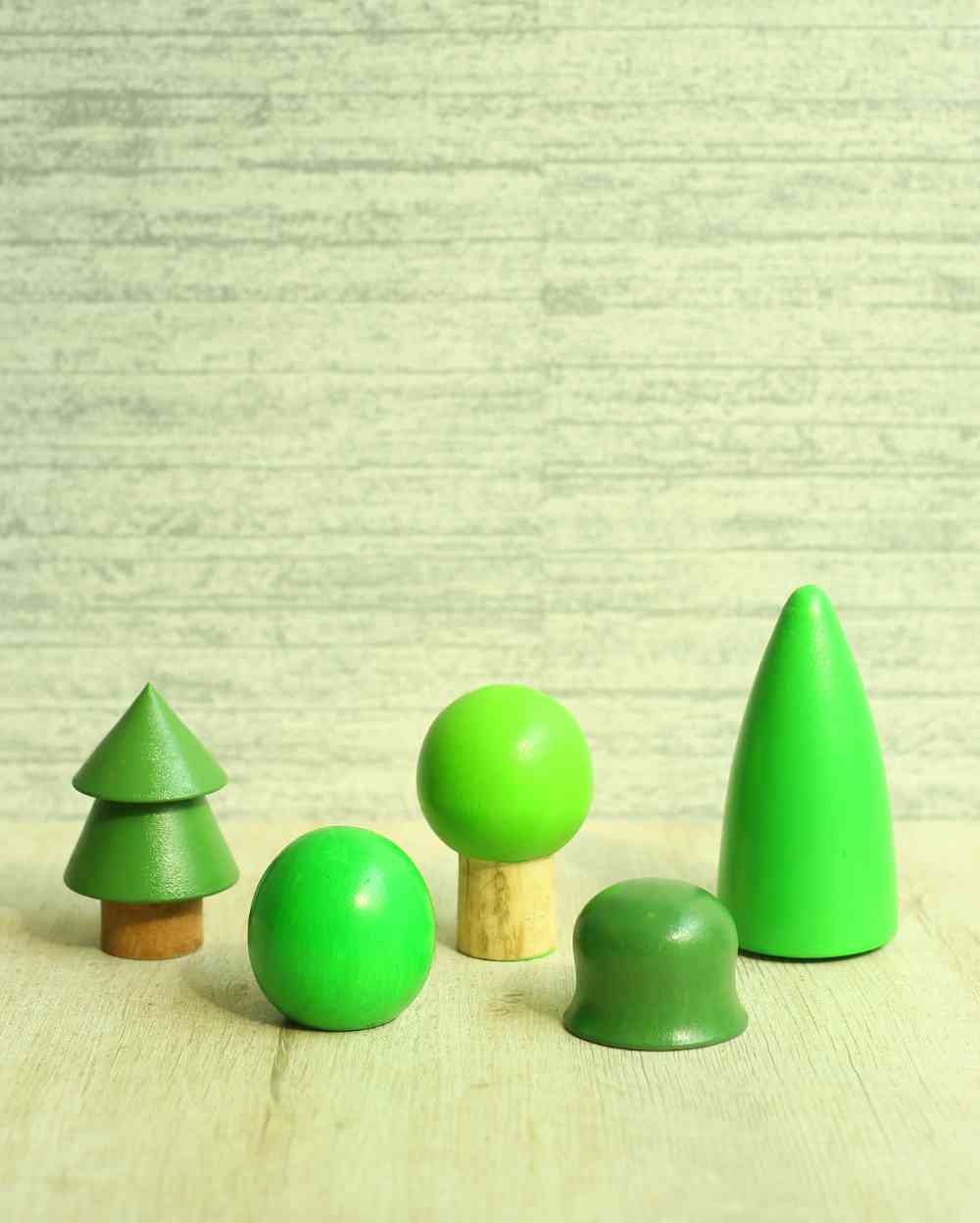 Wooden Tree (Set Of 8) Earthytweens
