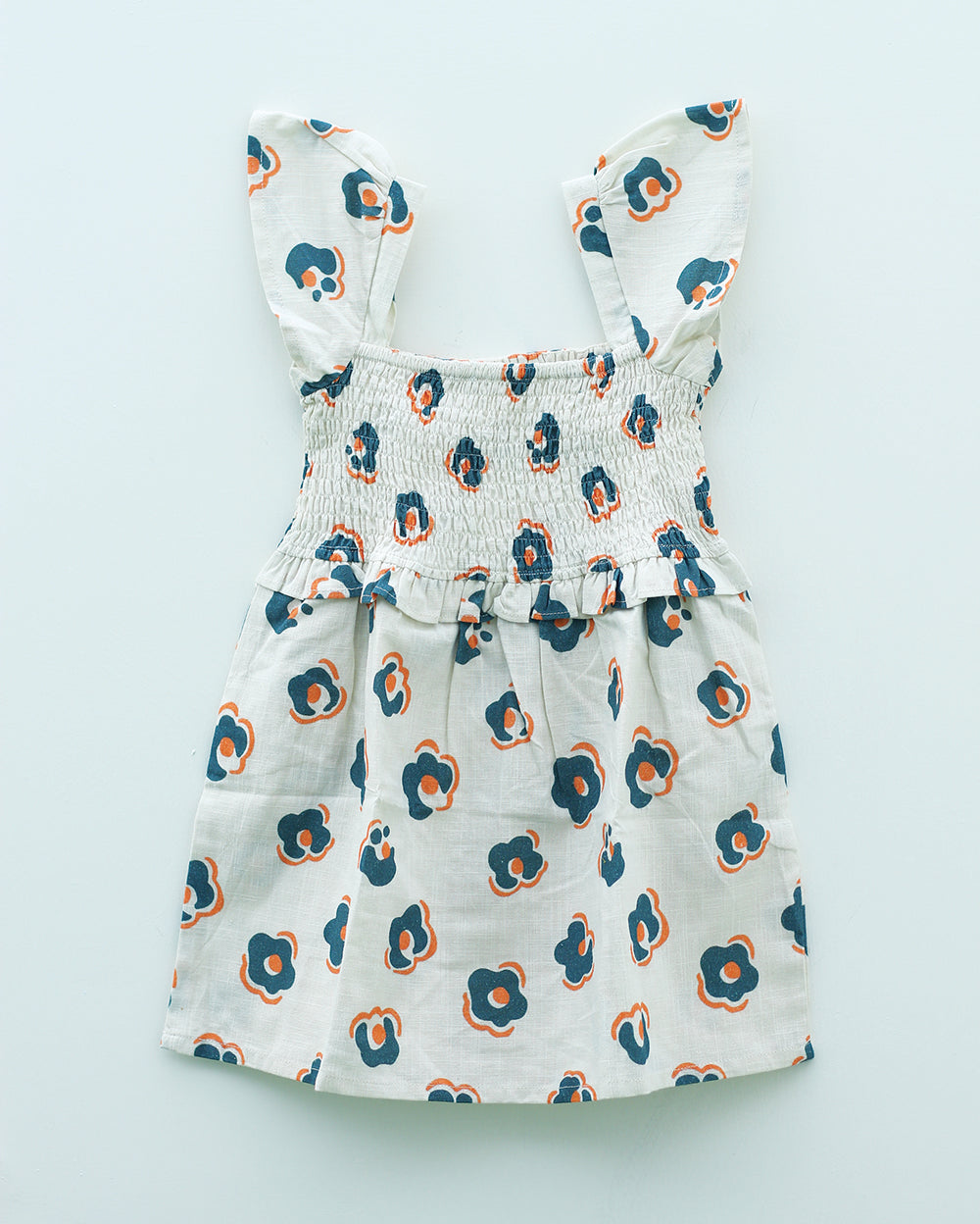 Whimsical White Floral Dress Eartyhtweens