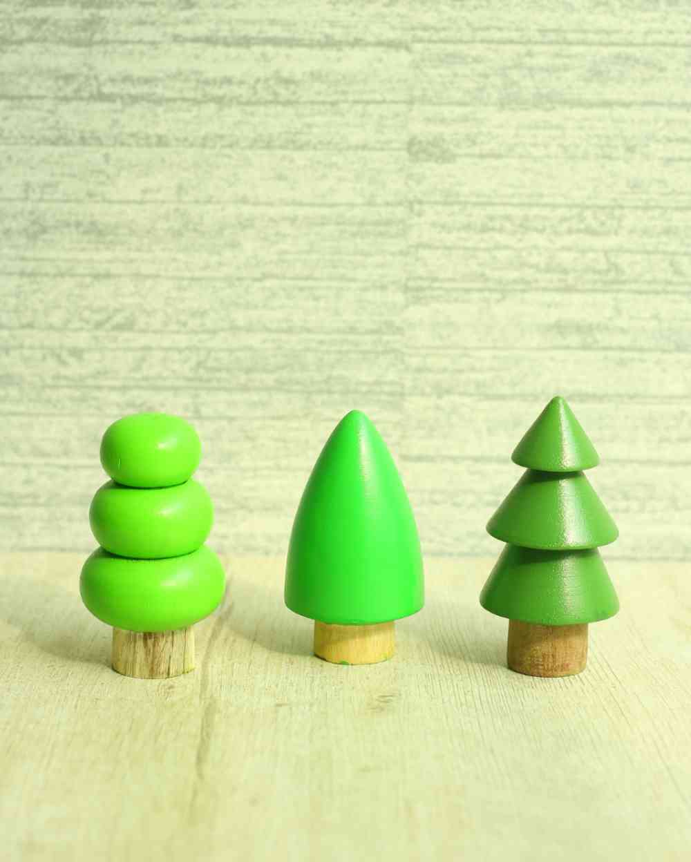 Wooden Tree (Set Of 8) Earthytweens