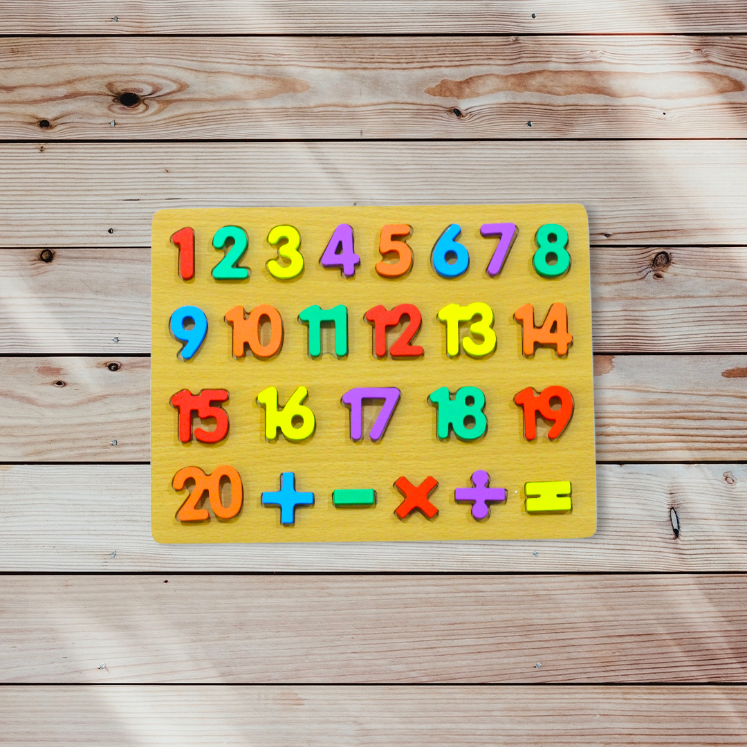 Learning Numbers Board - Earthy Tweens