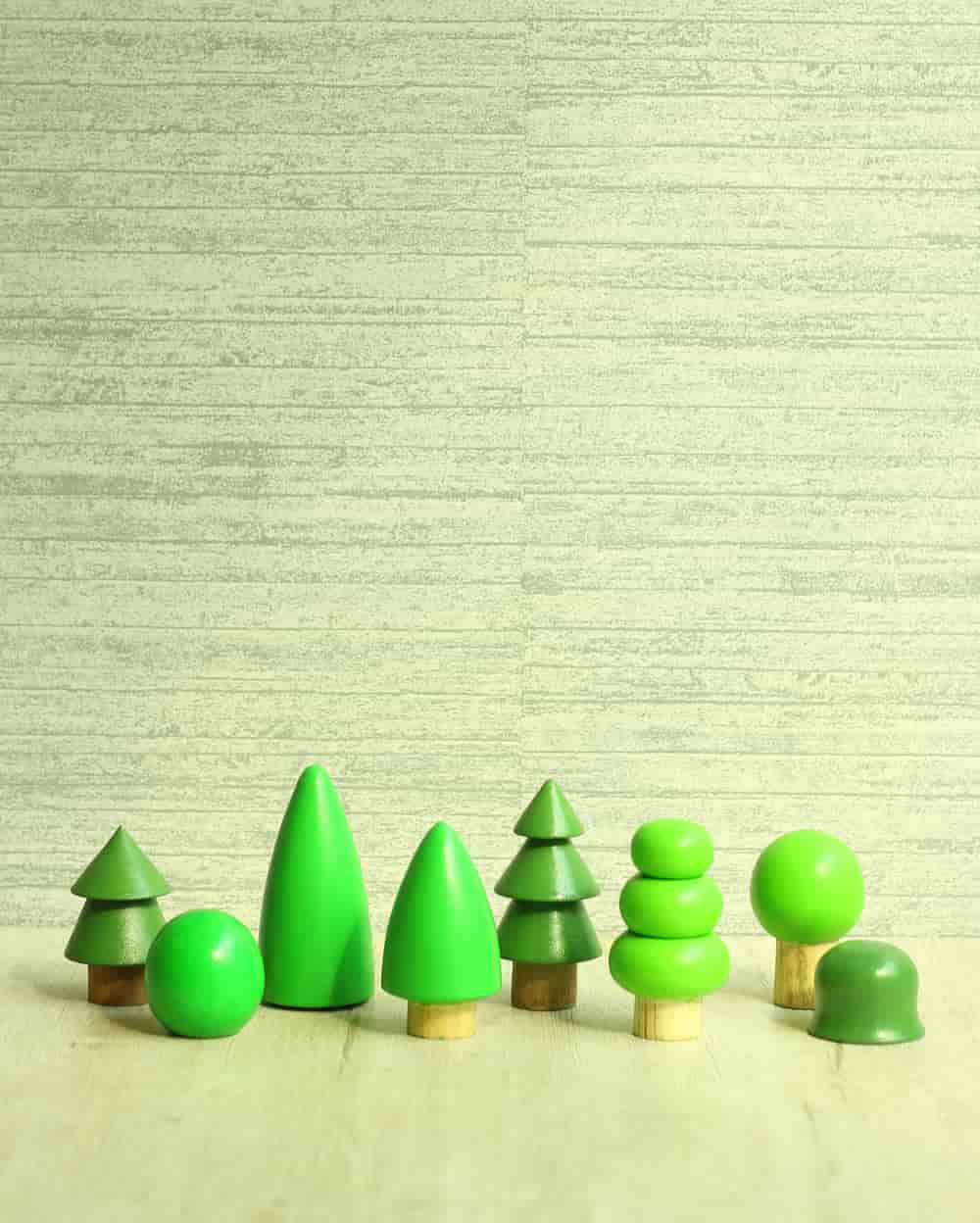 Wooden Tree (Set Of 8) Earthytweens