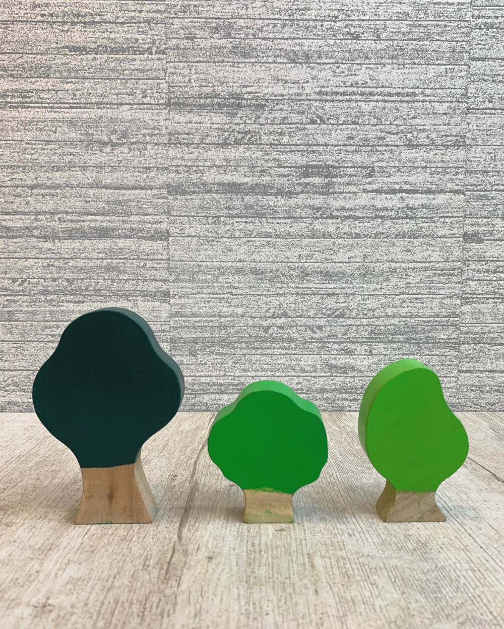 Wooden Tree (Set Of 5) Earthytweens