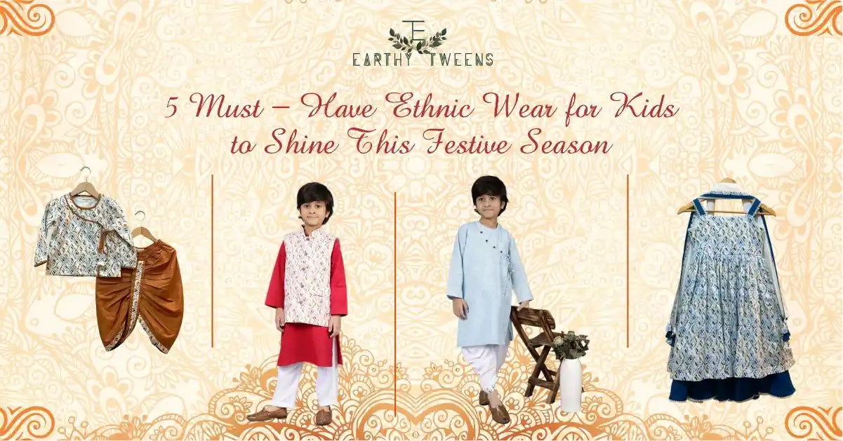 5 Must-Have Ethnic Wear for Kids to Shine This Festive Season