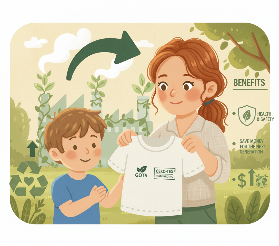 🌱 Why Sustainable Clothing Is the Future of Fashion for Kids 🌱