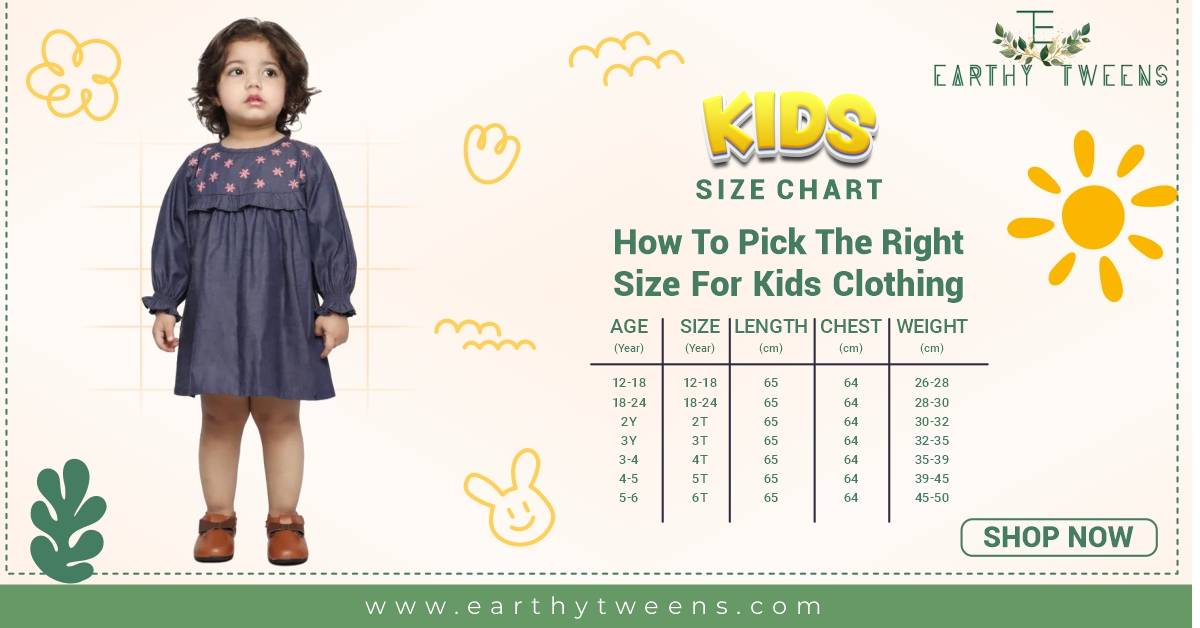 Comprehensive Guide: How To Pick The Right Size For Kids Clothing