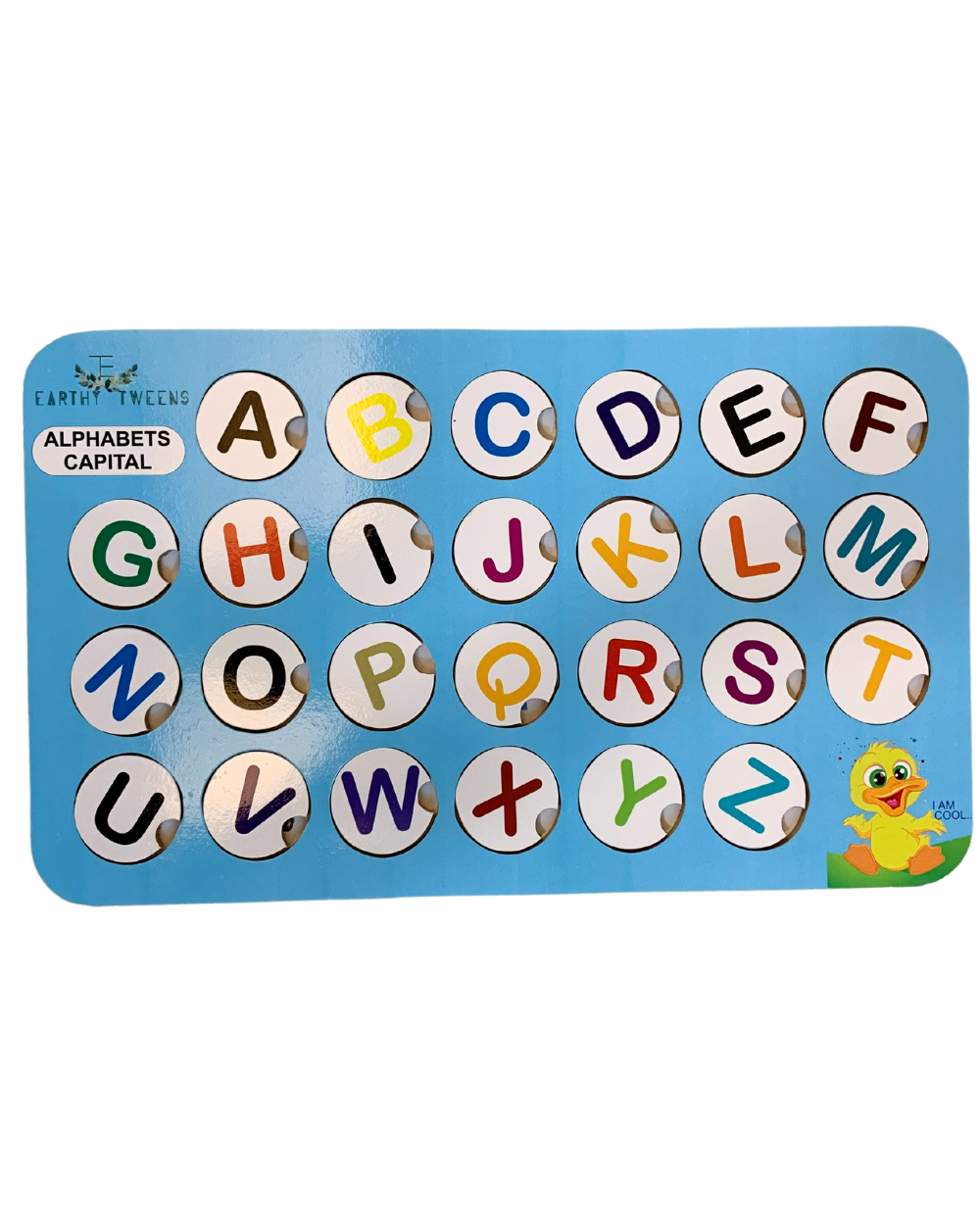 English Alphabets Learning Board