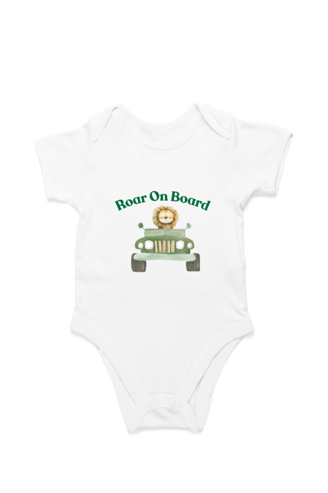 Safari Rompers – Roar On Board!