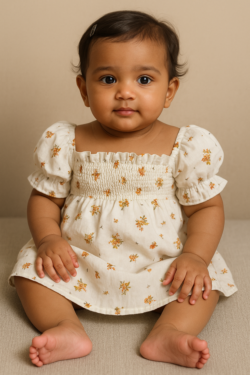 Lily Lace Smocked Dress
