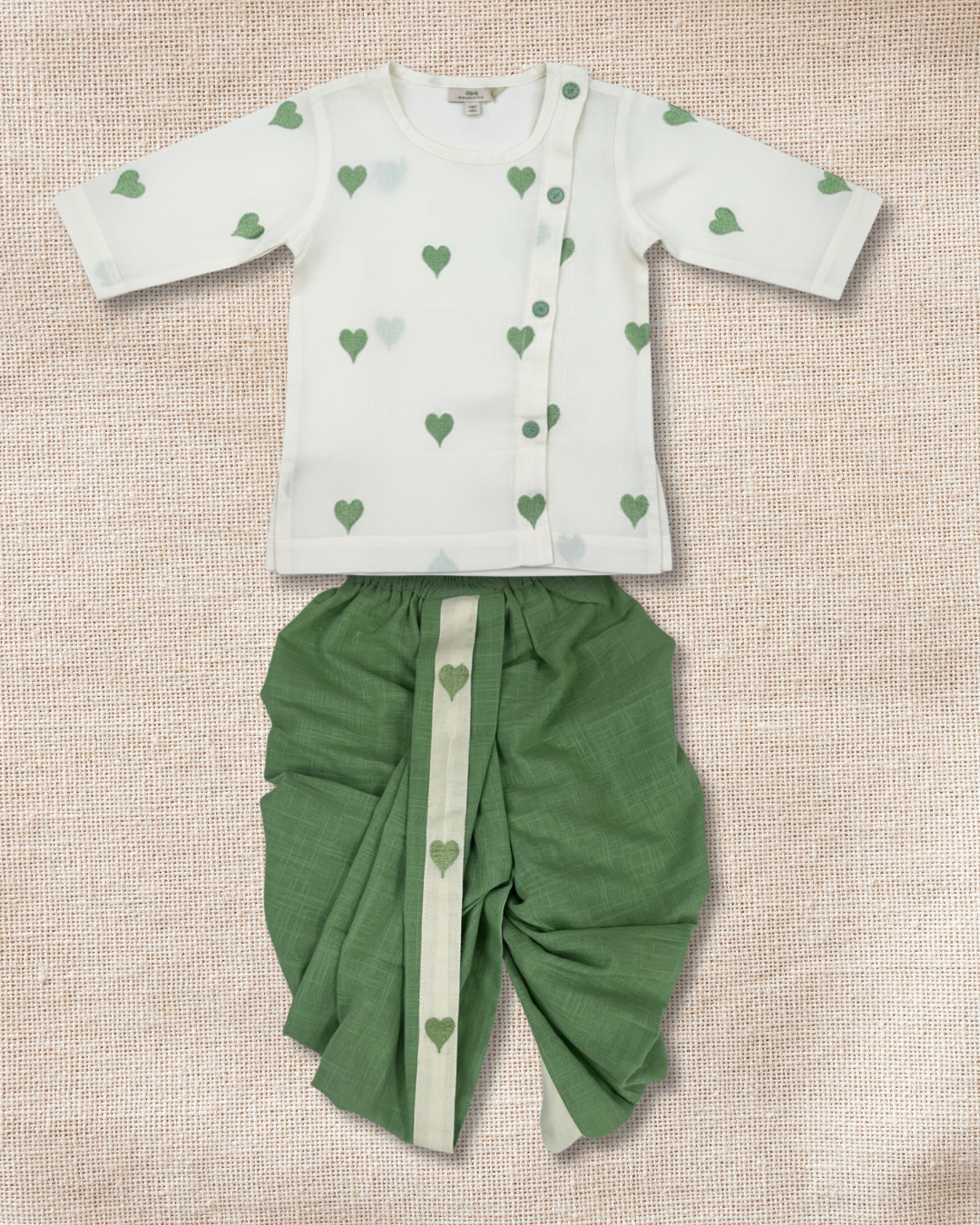 Tiny Heart kurta Set